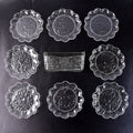 Plastic Bowl Set – 9-Piece Unbreakable Serving Tray Combo