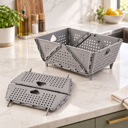 Foldable Storage Basket – Ventilated & Space-Saving | Tidy Table