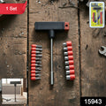 T Handle Screwdriver Set – 20-in-1 Interchangeable Heads Kit