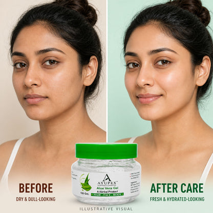 Aloe Vera Gel – Natural Hydration for Skin & Hair Benefits