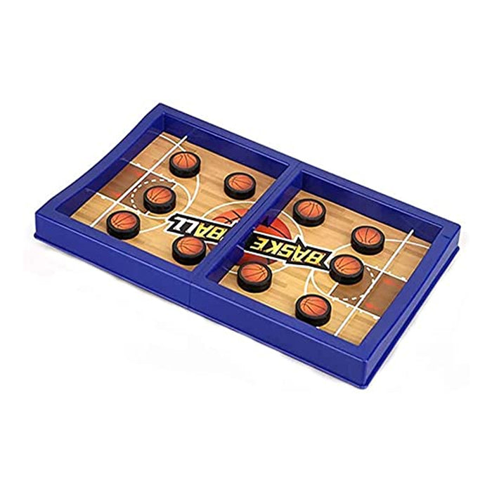 Fast Sling Basketball Puck Game Paced Table Desktop Battle Ice Hockey Game for Adults and Kids Parent-Child Winner Board Games Interactive Toy, Desktop Table Game