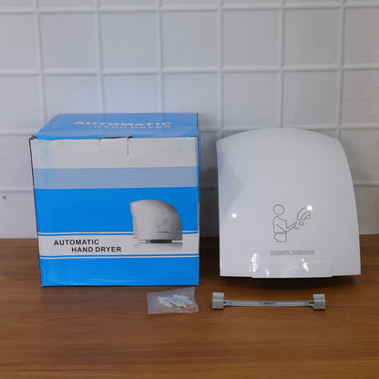 Durable electric hand dryer with infrared sensor