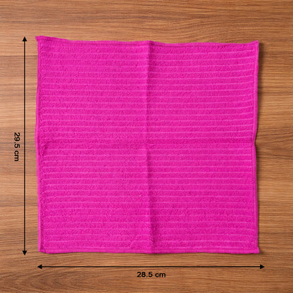 Microfiber Cloth in Use
