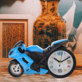 Retro Motorcycle Alarm Clock – Silent Engine Design | worko