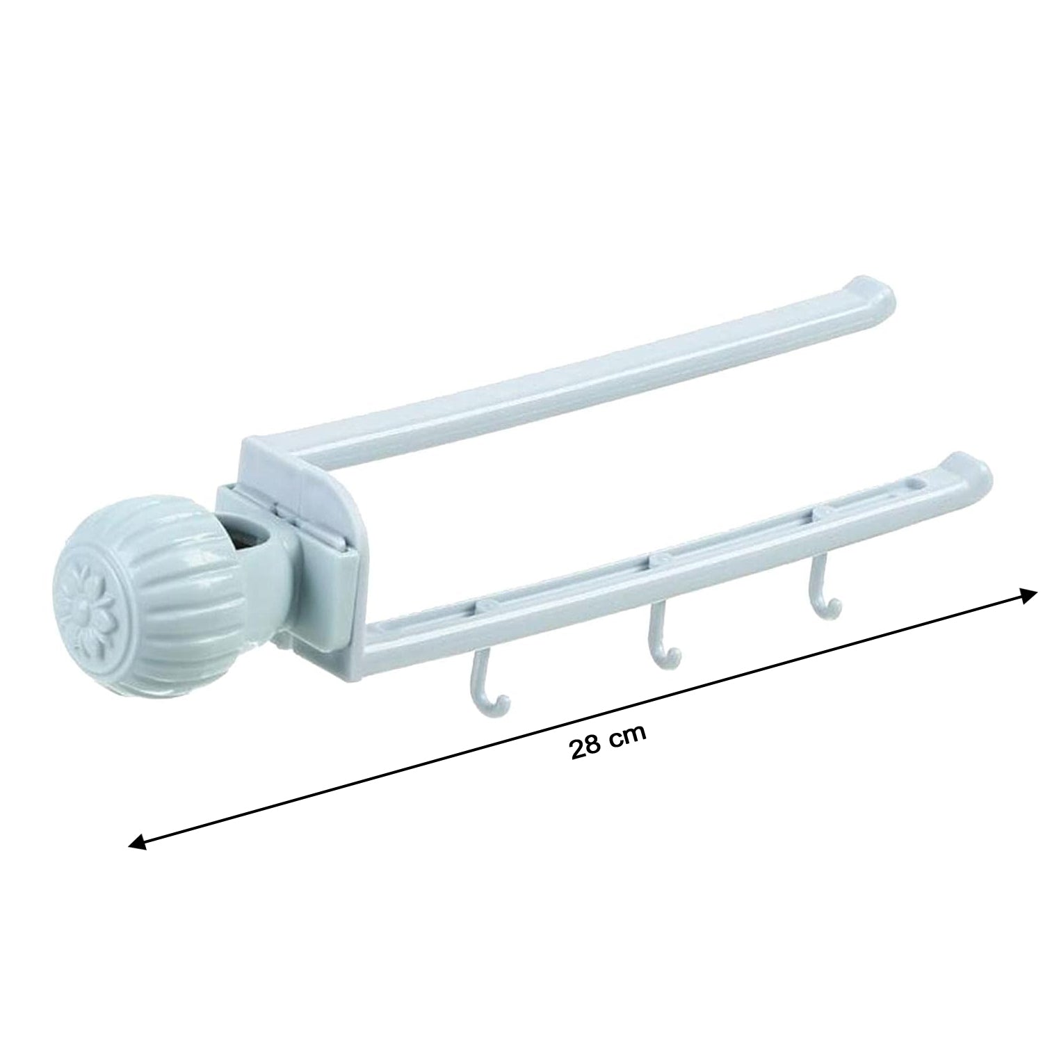 Sink faucet mount holder showing hooks