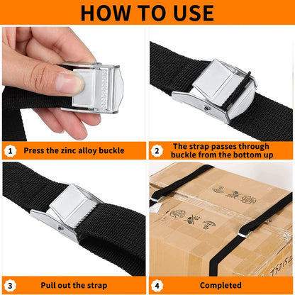 Heavy-Duty Luggage Tie Down Strap Set – (2 Pc / 75 cm)