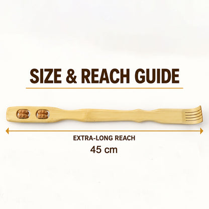 Wooden Back Massager Stick – Effective Muscle & Stress Relief
