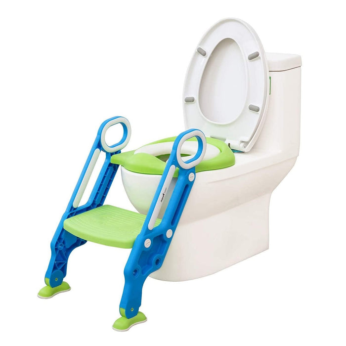 2 in 1 Training Foldable Ladder Potty Toilet Seat for Kids  -----