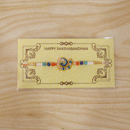 Durable Rakhi with traditional styling