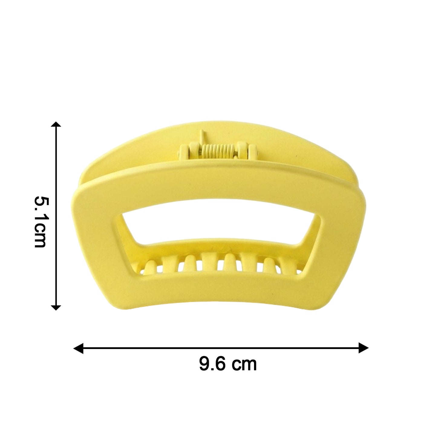 Plastic Stylish Flower Hair Clip Claw Clutcher Mix Design (1 Pc)