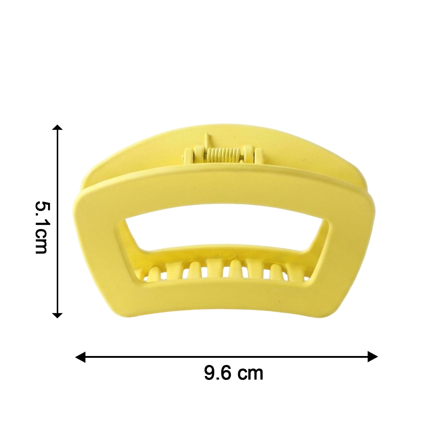 Plastic Stylish Flower Hair Clip Claw Clutcher Mix Design (1 Pc)