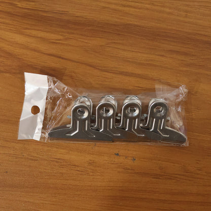 Heavy Duty Metal Paper Clamp Clips (4 Pc)