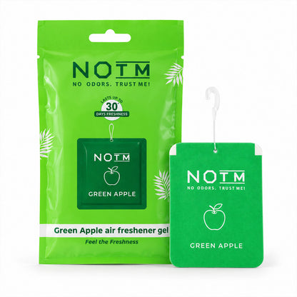 Green Apple Hanging Air Freshener Gel – Long Lasting Fruity Fragrance