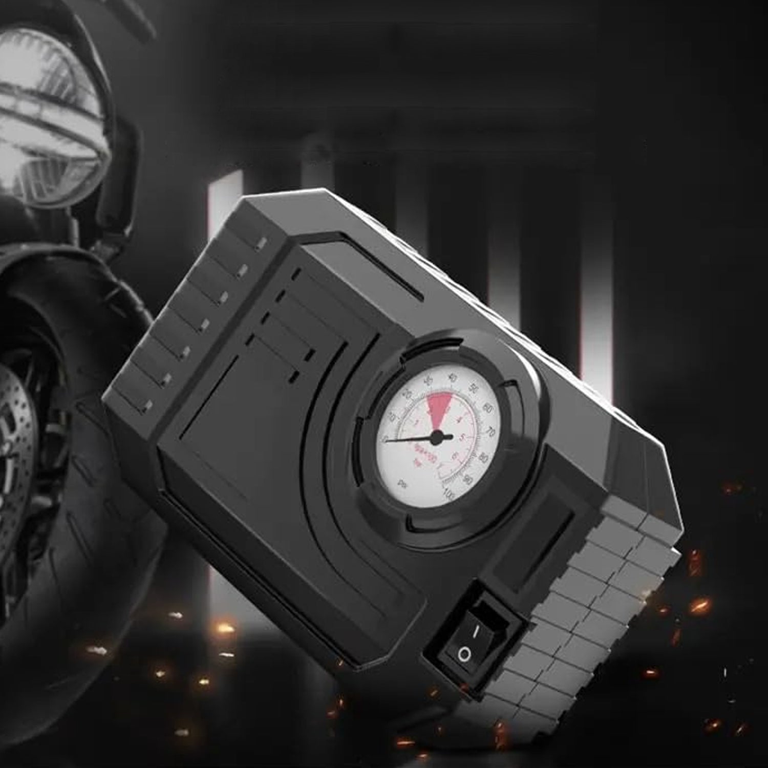 Tire Inflator Portable Air Compressor 12V Small Air Pump for Car Tires Bicycle Bike