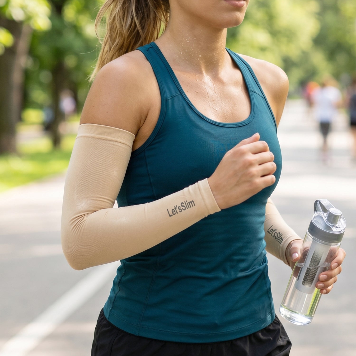 Arm Sleeves Lifestyle Running in use