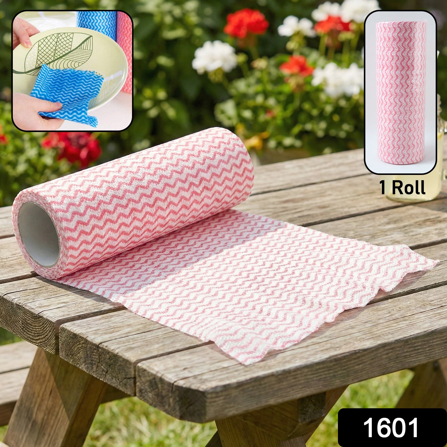 Dish Cleaning Cloth Roll
