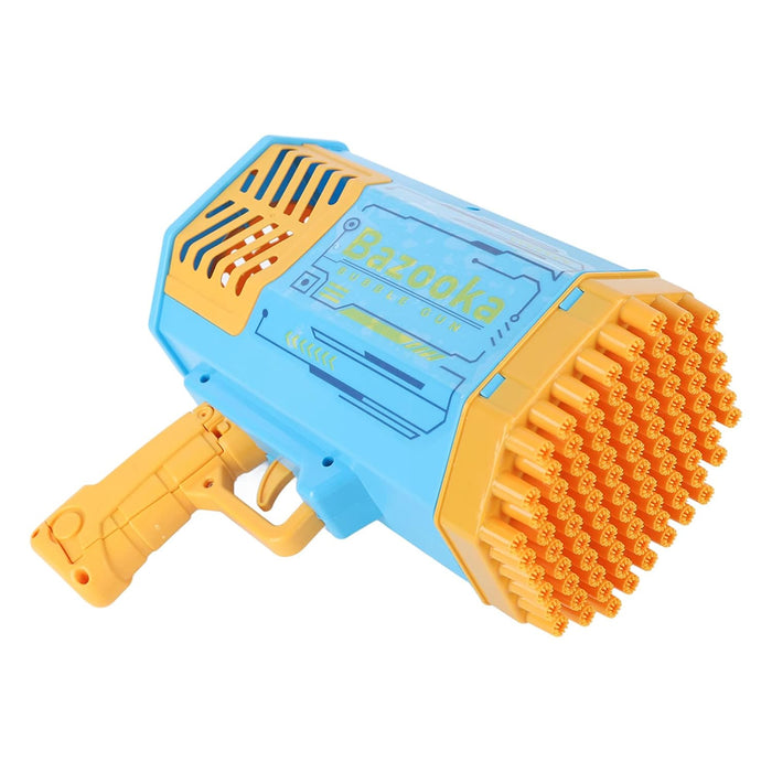 69 Holes Big Rechargeable Powerful Machine Bubble Gun Toys for Kids Adults, Bubble Makers, Big Rocket Boom Bubble Blower Best Gifts