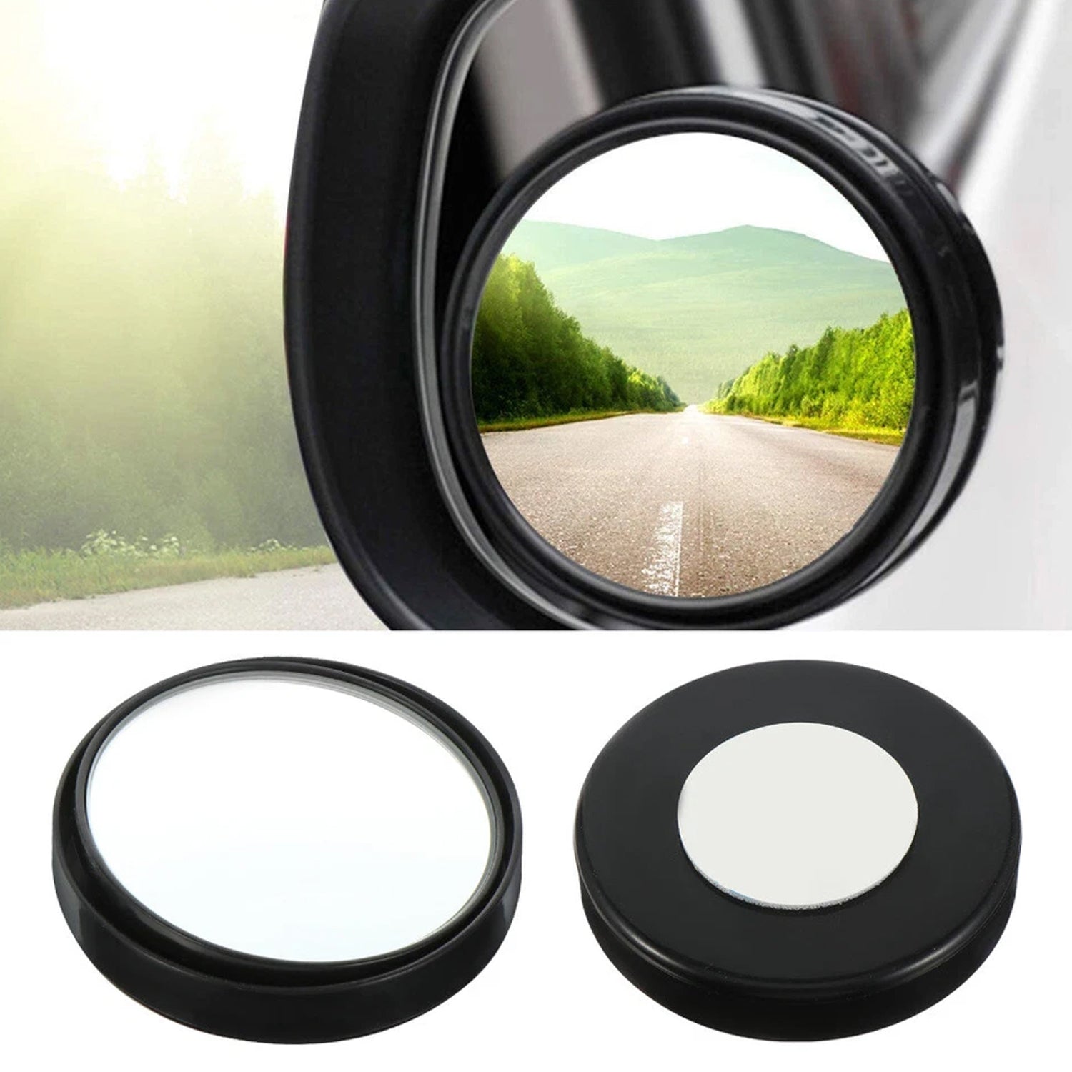 Round Blind Spot Side Mirror for Car Safety