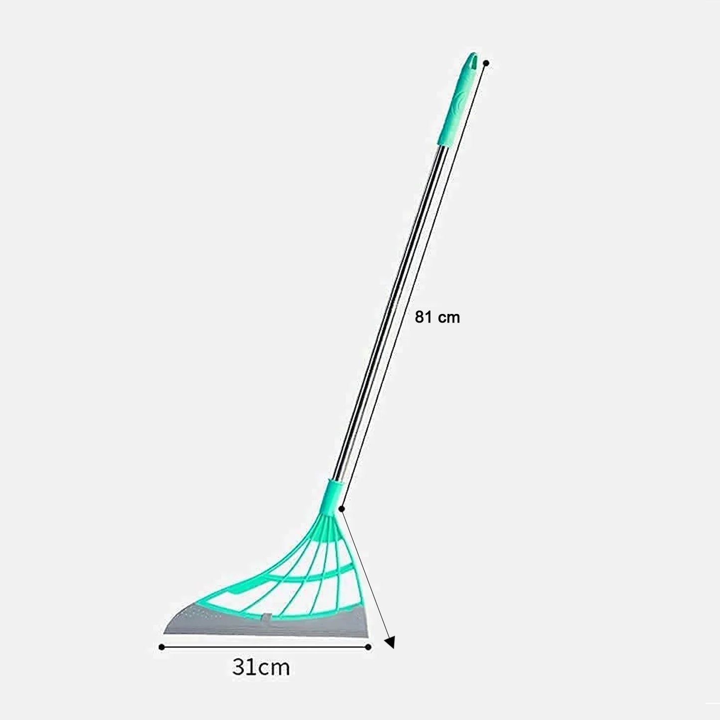 0525 સ્ક્રેપર સાથે ટકાઉ ઇકો-ફ્રેન્ડલી સાવરણી