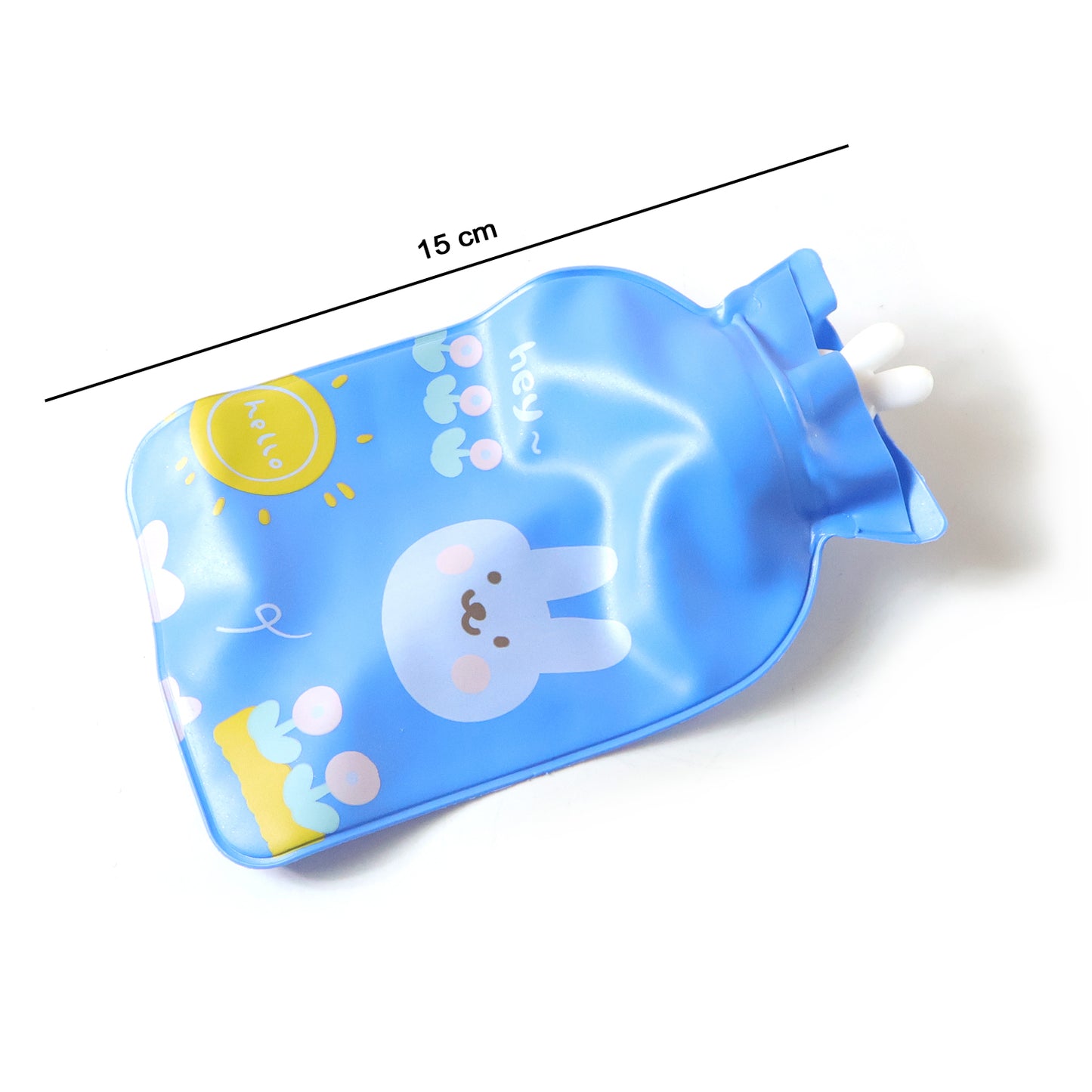 Hot and cold therapy water bag back view