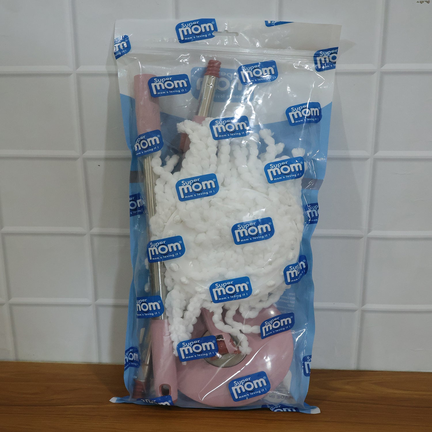 Supermom Turbo Spin Mop Pipe Set (1 Set, 130 Cm)