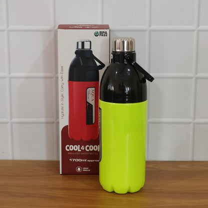 Durable water bottle suitable for office and travel use