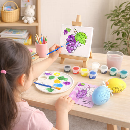 Fun educational paint kit for kids