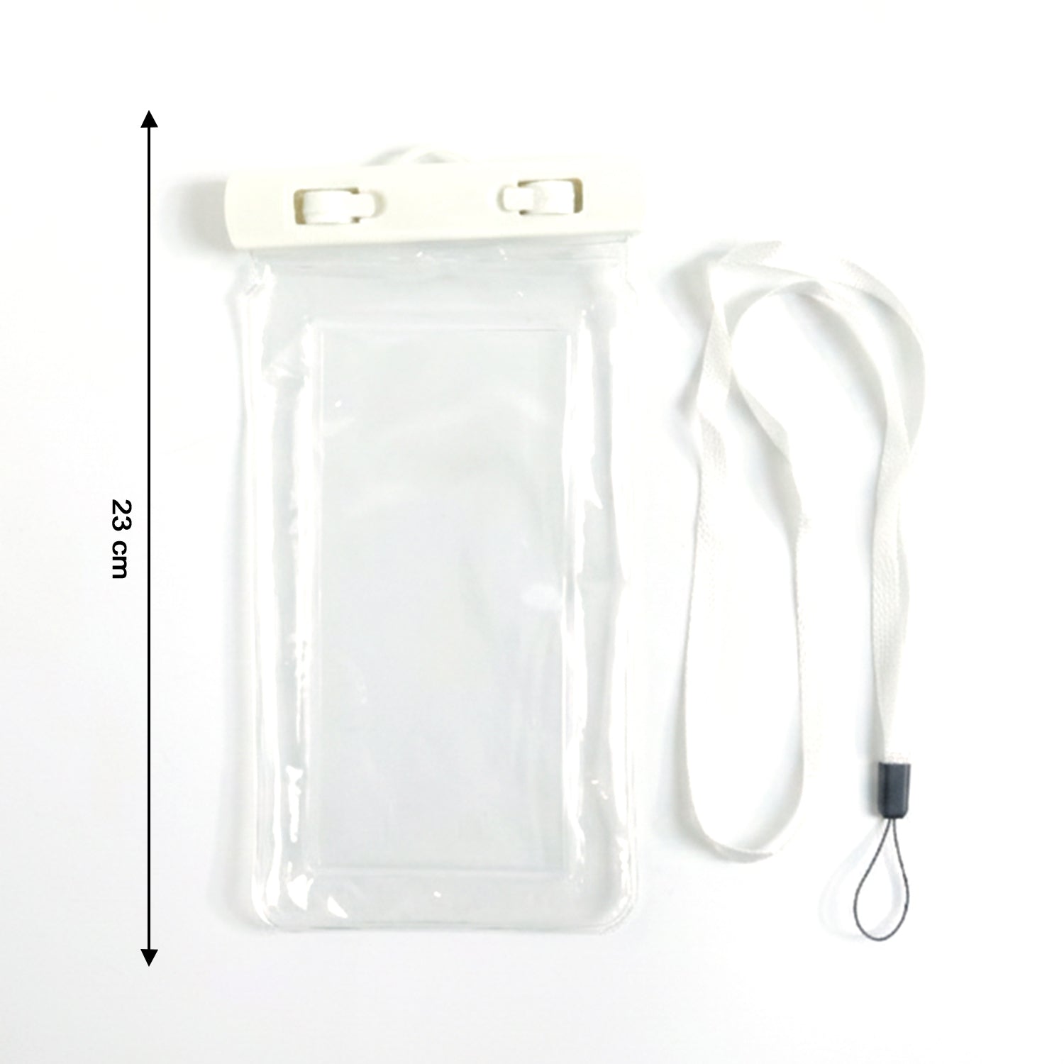 White Waterproof Phone Pouch Bag, Mobile cover (1 Pc)