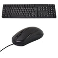 Wired Keyboard Mouse Combo – Ergonomic USB Set | Wiregenix