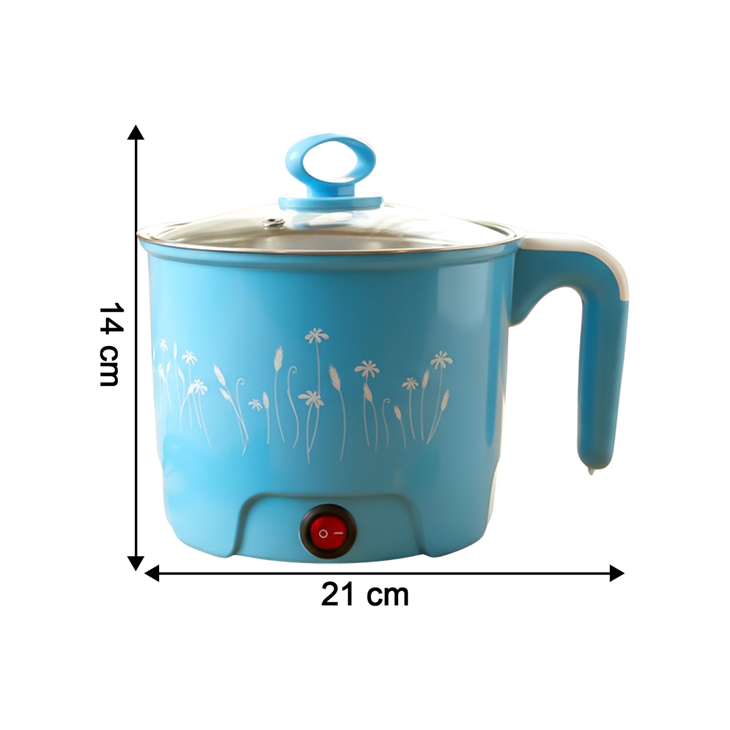 Electric Multifunction Cooking Pot, Kettle (1 Set)
