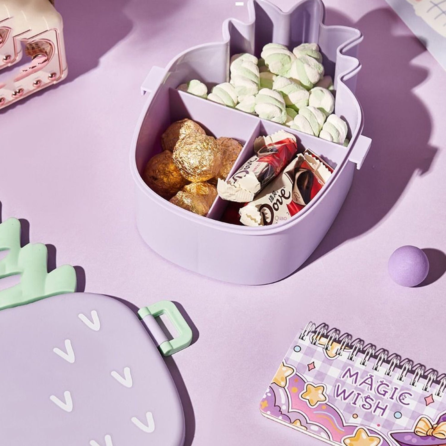 Customize Kids Lunch Box with Fork Spoon1 Pc / With Spoon, Fork & Color Box)