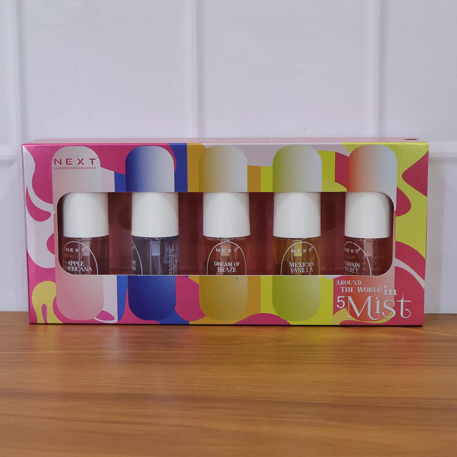 Next Mist Luxury Fragrances Mini Perfume Spray Gift Set (5 Pc, 30 ML Each)