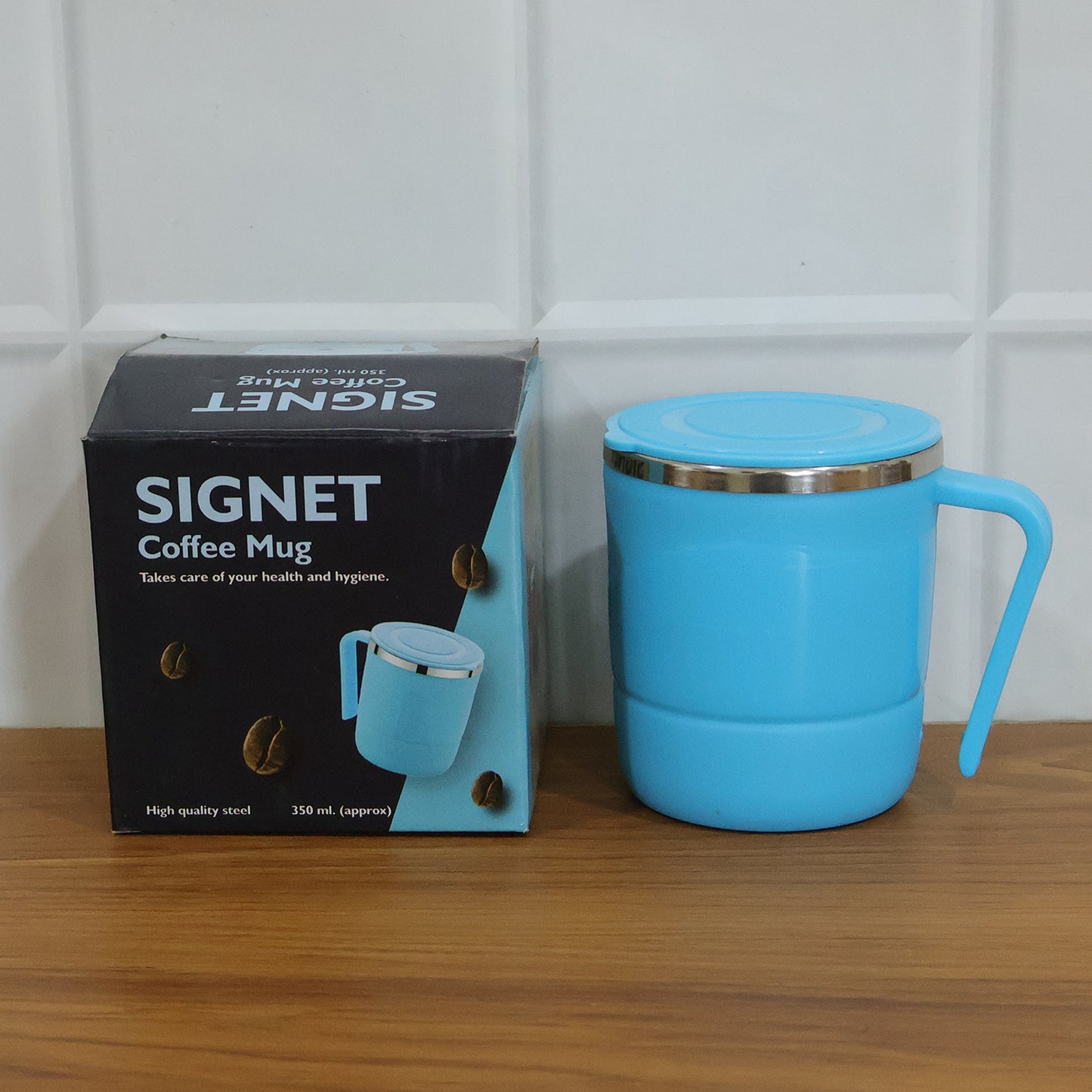 Customize 350ml Stainless Steel Mug: Insulated, Leakproof Lid, Hot/Cold (Mix Color)