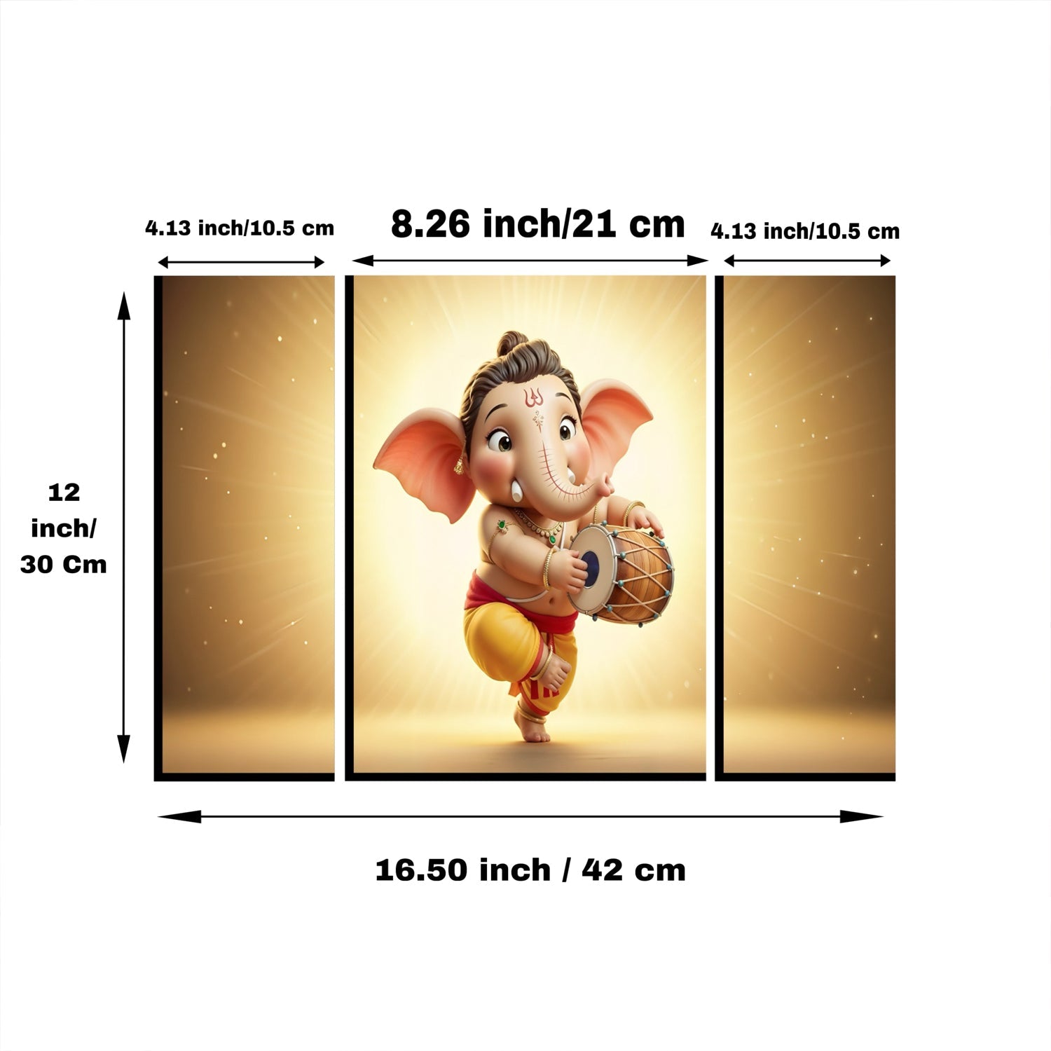 Religious art frame pooja room