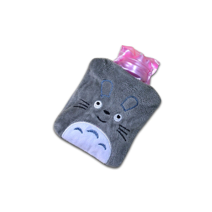 6531 Totoro Cartoon Hot Water Bag small Hot Water Bag with Cover for Pain Relief, Neck, Shoulder Pain and Hand, Feet Warmer, Menstrual Cramps.