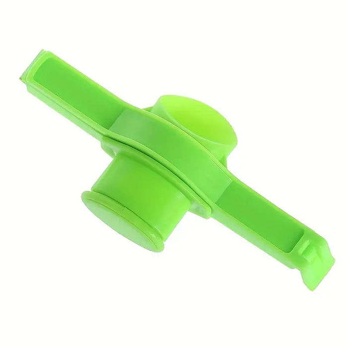 Food Storage Sealing Clip Solid Color Seal Pour Bag Clip Snack Bag Clip Food Bag Sealing Clip Sealing Clamp with Cap Kitchen Chip Bag Clips (1 Pc)