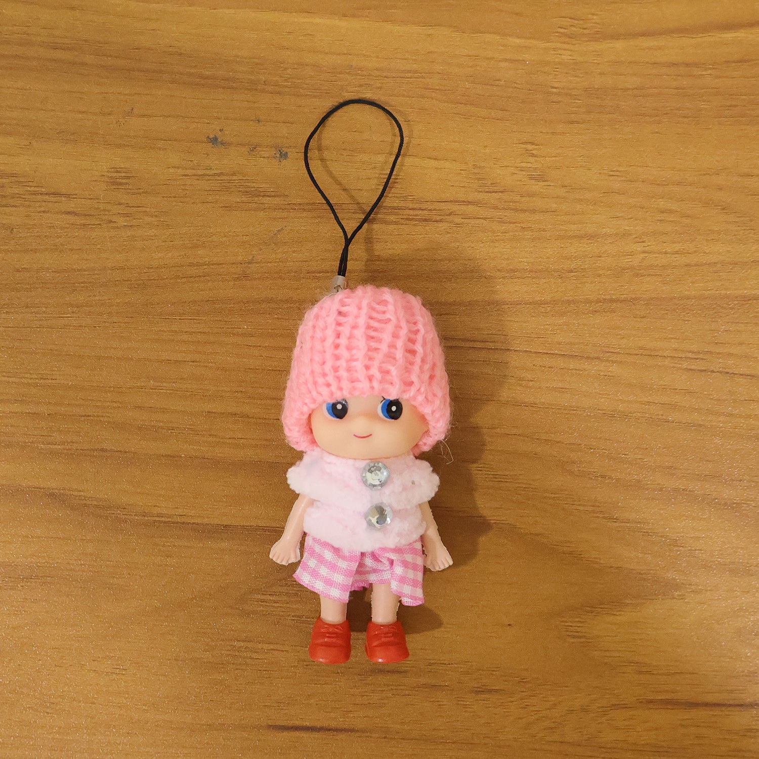 Mini Doll Keychain vibrant outfit