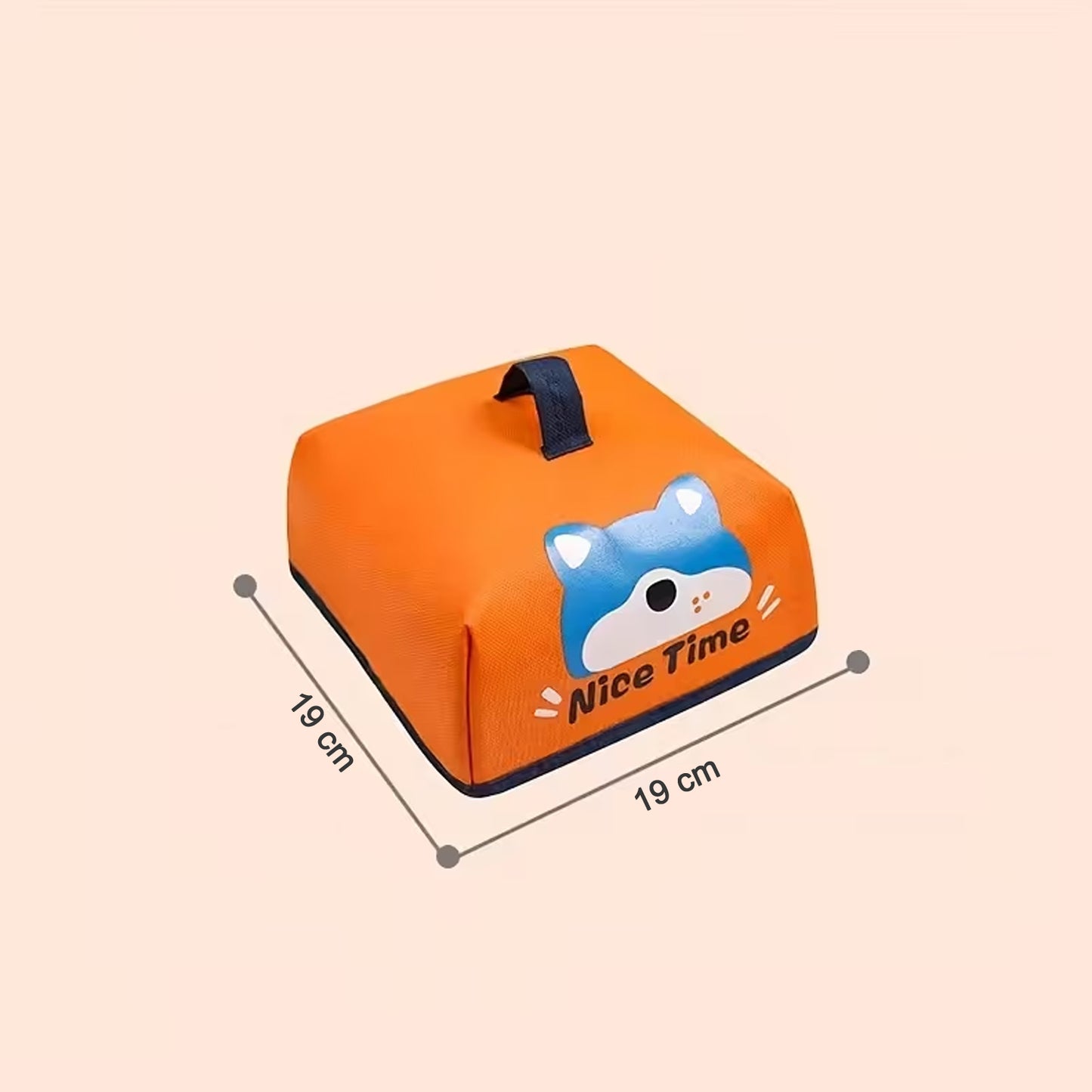 Reusable Fabric Food Cover (19 × 19 Cm, 1 Pc)
