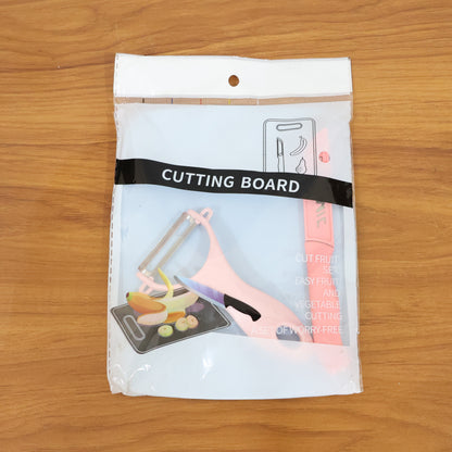 3-in-1 Multipurpose Fruit and Vegetable Cutting Board Set (1 Set)