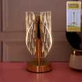 Crystal LED Table Lamp – Elegant Modern Bedside Lighting