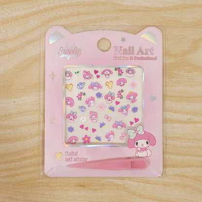  cartoon nail decoration sticker set
