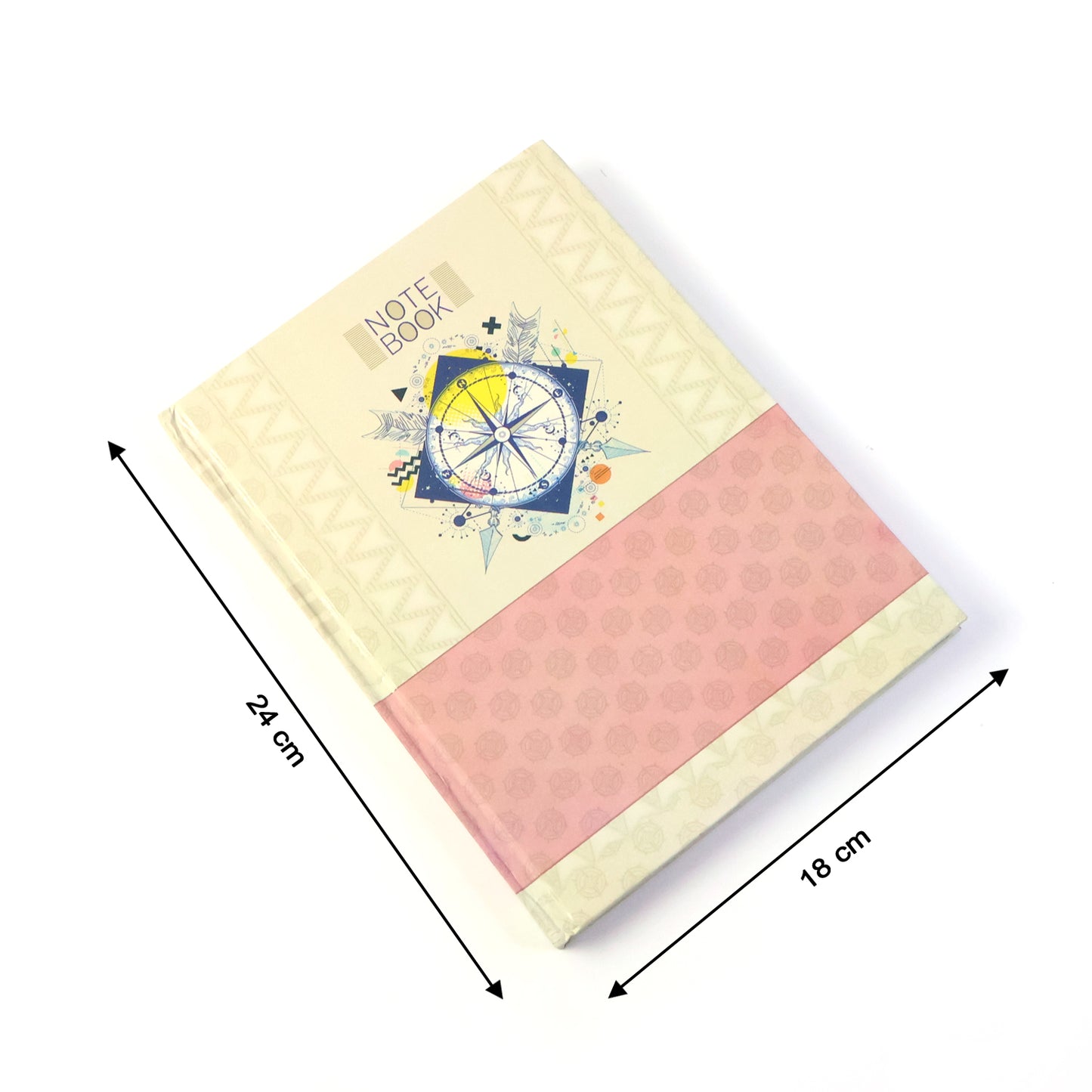 Hardbound Diary & Notebook (1 Pc / 100 Pages / 240x180mm)