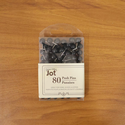 Round Head Push Pins (80 Pc Set)