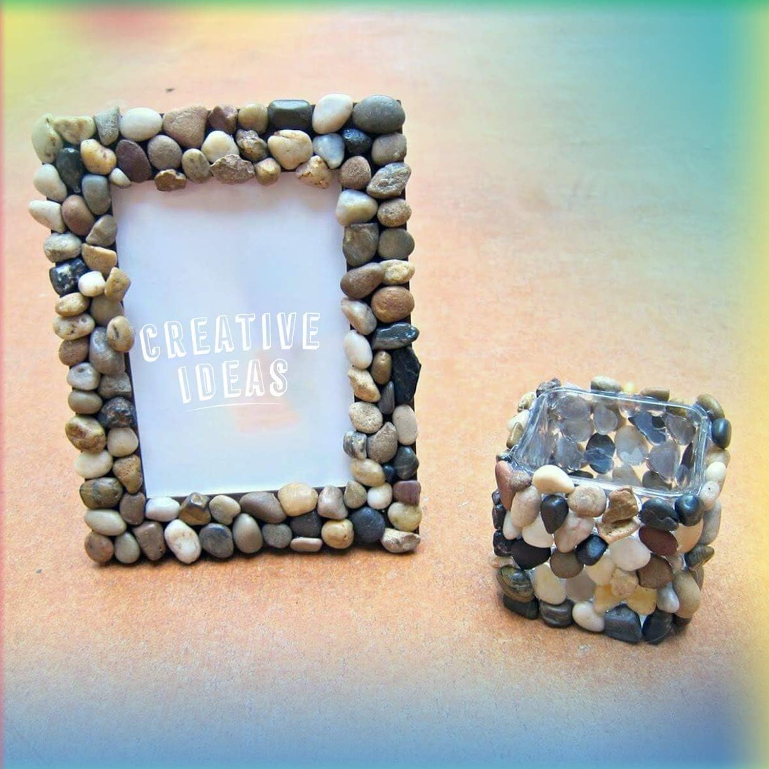 Decorative River Rock Stones (1 Set)
