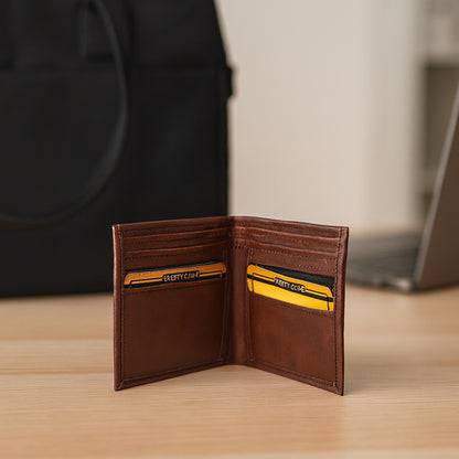 Classic Gents Bi-Fold Wallet (1 Pc)