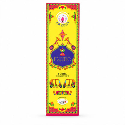 Exotic Flora Incense Sticks with Refreshing Fragrance and Long Lasting Aroma