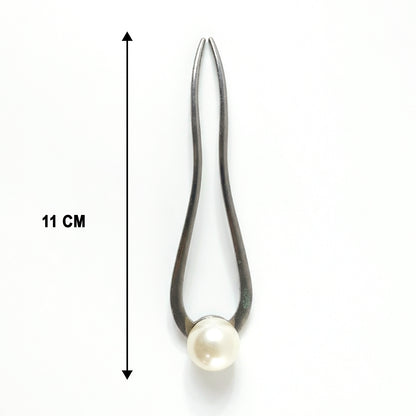 Elegant Pearl Design Hair Pin Clip (1 Pc)