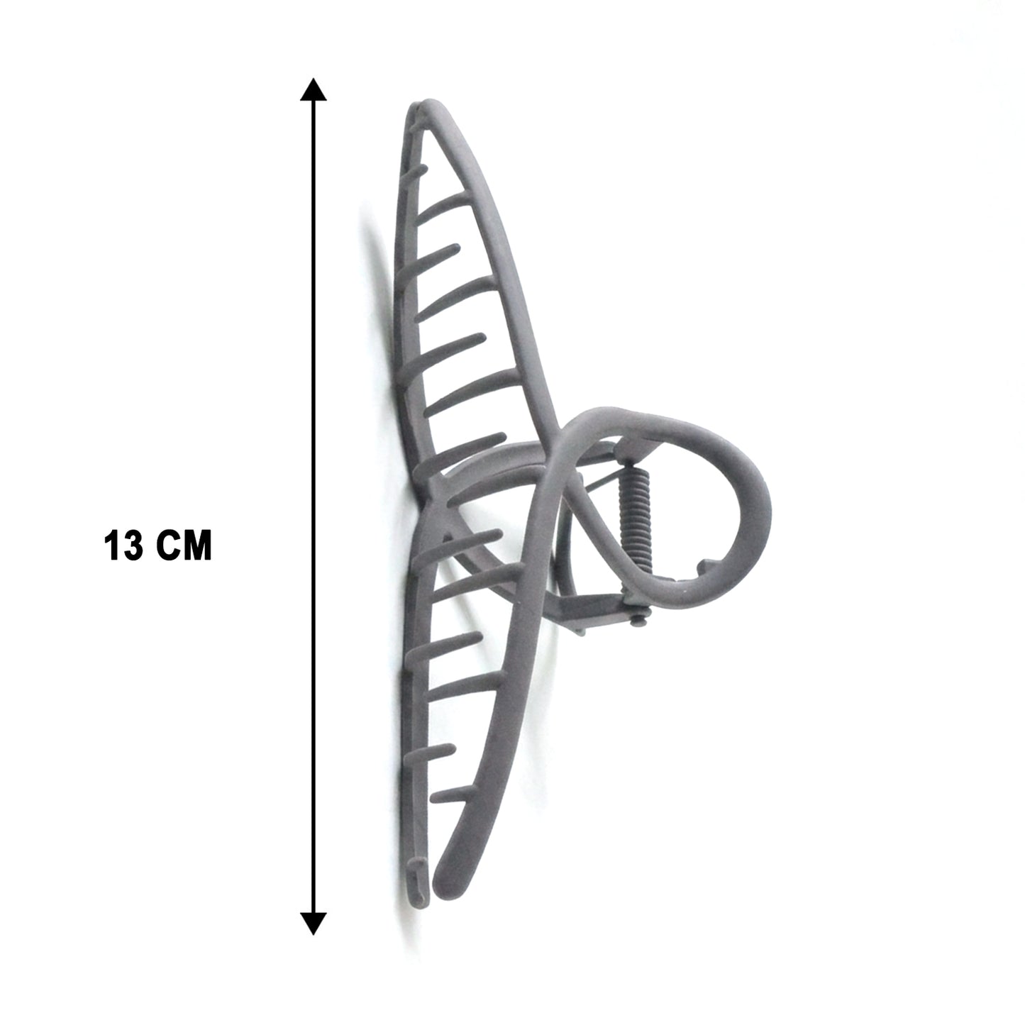 Durable large hair claw clip in use