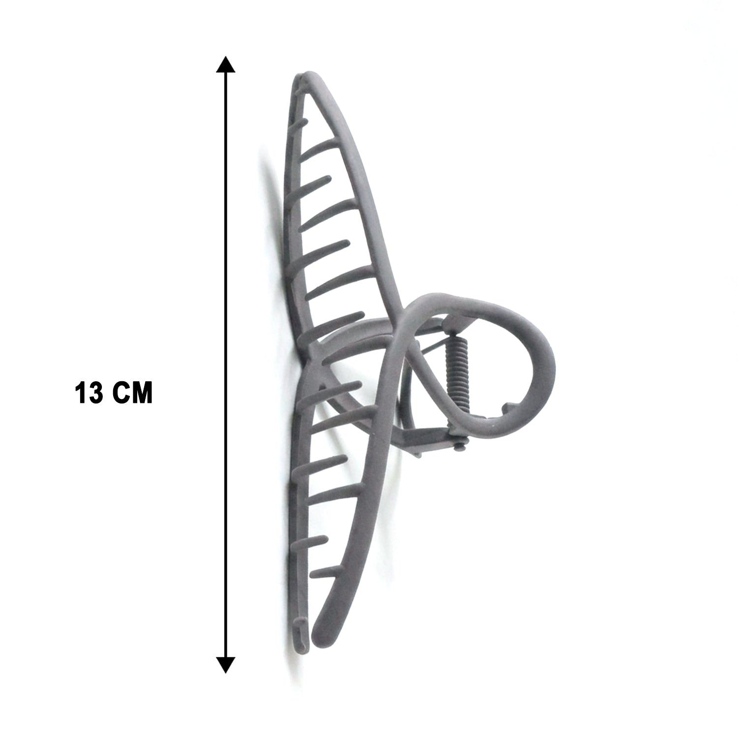Durable large hair claw clip in use