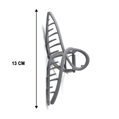 Durable large hair claw clip in use